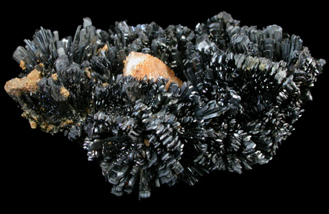 Stibnite from Baia Sprie (Felsbnya), Maramures, Romania