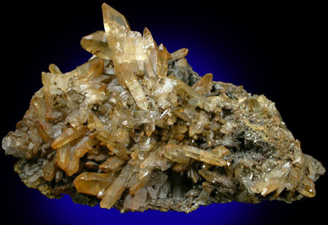 Quartz var. Bergkristall from Dorferulin, Wallhornalpe, Pragruten, Austria