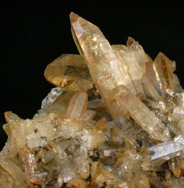 Quartz var. Bergkristall from Dorferulin, Wallhornalpe, Pragruten, Austria