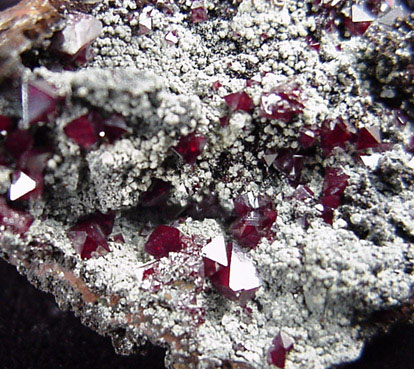 Cuprite from Copper Queen Mine, Bisbee, Warren District, Cochise County, Arizona