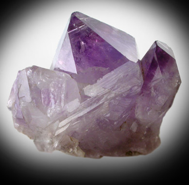 Quartz var. Amethyst from Iron Station, Lincoln County, North Carolina