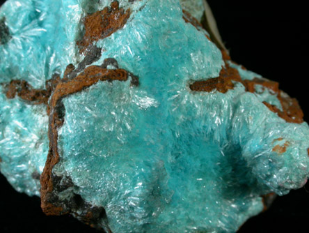 Aurichalcite from Darwin, Inyo County, California