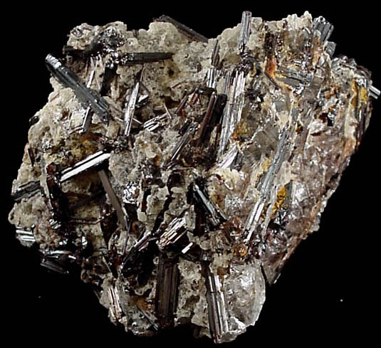 Rutile from Diamantina, Minas Gerais, Brazil