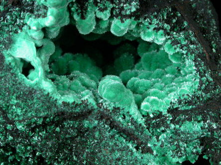 Malachite from Bisbee, Warren District, Cochise County, Arizona