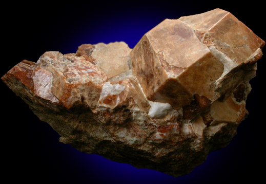 Grossular Garnet var. Essonite from Pitts-Tenney Quarry, Minot, Androscoggin County, Maine