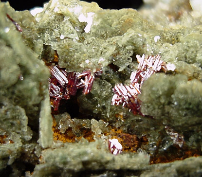 Muscovite with Rutile from Gaston County, North Carolina