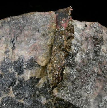 Silver, Cobaltite, Pentlandite from Cobalt District, Ontario, Canada