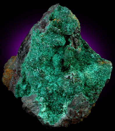 Malachite from (Morenci Mine), Clifton-Morenci District, Greenlee County, Arizona