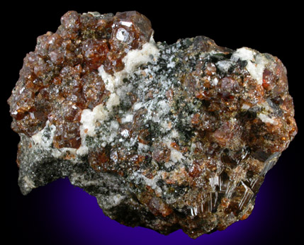 Vesuvianite from Val d'Ala, Piemonte, Italy