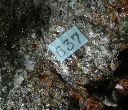 Vesuvianite from Val d'Ala, Piemonte, Italy