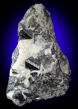 Magnetite in marble from Kola Penninsula, Russia