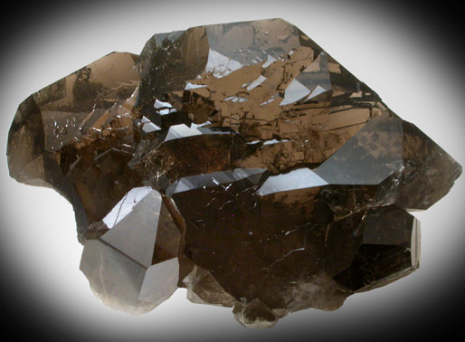 Quartz var. Gwindel from Arolla, Alpes Pennine, Switzerland