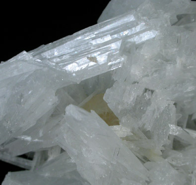 Celestine with Calcite from Clay Center, Ottawa County, Ohio