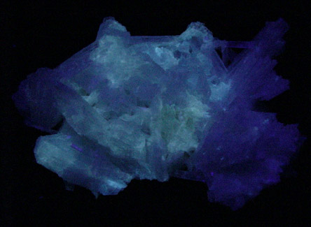 Celestine with Calcite from Clay Center, Ottawa County, Ohio