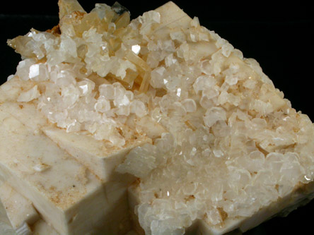 Dolomite with Calcite and Quartz from Trepca District, 10 km east of Kosozska Mitrovica, Kosovo