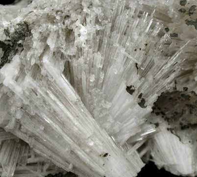 Mesolite from Upper New Street Quarry, Paterson, Passaic County, New Jersey