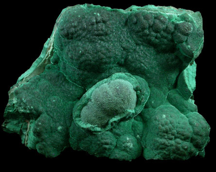 Malachite from Copper Queen Mine, Bisbee, Warren District, Cochise County, Arizona