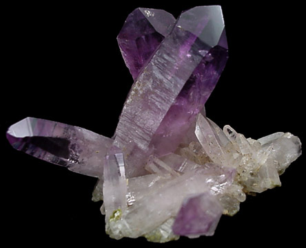 Quartz var. Amethyst from Piedra Parada, near Las Vigas, Tatatila, Veracruz, Mexico