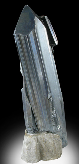 Stibnite from Ichinokawa Mine, Shikoku Island, Ehime Prefecture, Japan