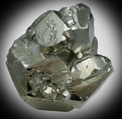 Pyrite (with rare diploid faces) from Isola d'Elba, Tuscan Archipelago, Livorno, Italy