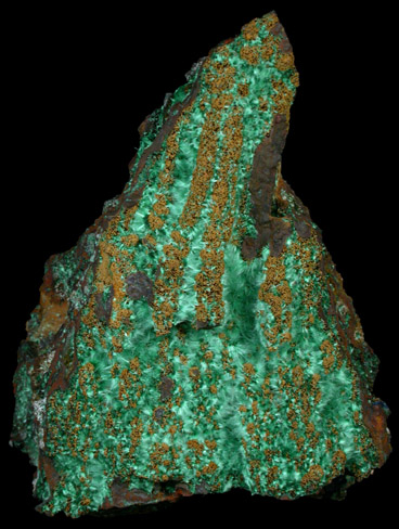 Malachite from Bisbee, Warren District, Cochise County, Arizona