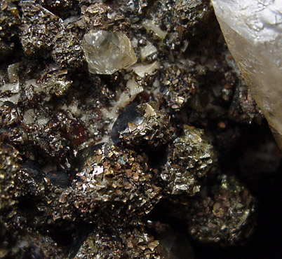 Calcite, Sphalerite, Chalcopyrite from Picher, Ottawa County, Oklahoma