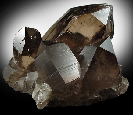 Quartz var. Smoky from Kanton Uri, Switzerland