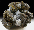 Sphalerite, Chalcopyrite, Quartz, Galena from Ballard Mine, Baxter Springs, Cherokee County, Kansas