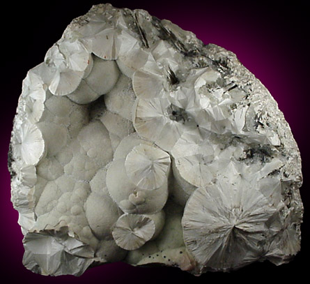 Pectolite from New Street Quarry, Paterson, Passaic County, New Jersey