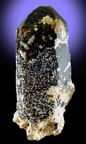 Cookeite in Smoky Quartz from Australia