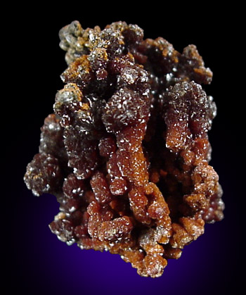 Descloizite pseudomorphs after Vanadinite from Commercial Mine, Georgetown District, Grant County, New Mexico