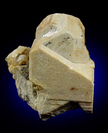 Orthoclase, Carlsbad-twin from Pegmatite near Chuquicamata, Antofagasta, Chile