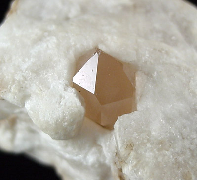 Quartz in Calcite from Seven Rivers, Eddy County, New Mexico