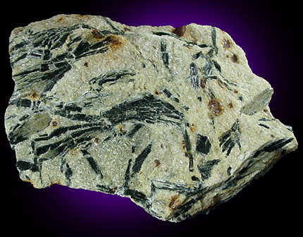 Hornblende from Goslerwand, south of Hinterbichl, East Tyrolia, Austria