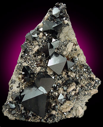 Magnetite from Cerro Huaaquino, NW of Potos, Potos Department, Bolivia