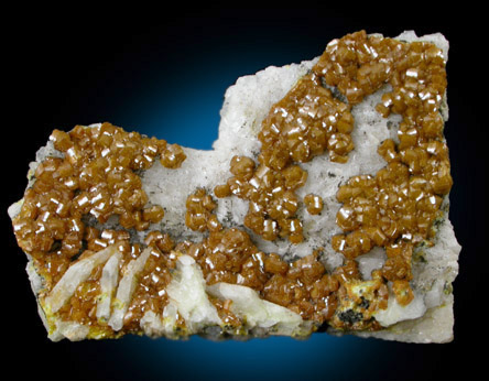 Mimetite var. Campylite from Dry Gill Mine, Caldbeck Fells, Cumbria, England