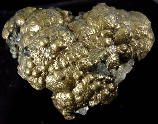 Chalcopyrite from Chimney Rock Quarry, Bound Brook, Somerset County, New Jersey