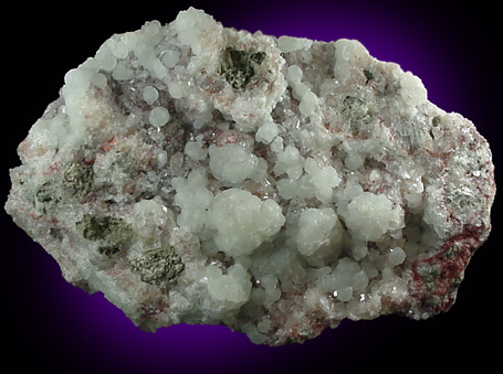 Prehnite and Datolite from Niederkirchen, Germany