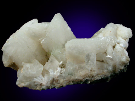 Heulandite-Ca, Calcite, Laumontite from New Street Quarry, Paterson, Passaic County, New Jersey