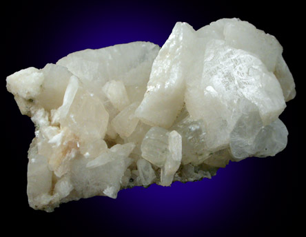 Heulandite-Ca, Calcite, Laumontite from New Street Quarry, Paterson, Passaic County, New Jersey