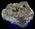 Pyrite, Heulandite, Calcite from Braen's Quarry, Haledon, Passaic County, New Jersey