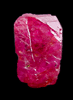 Corundum var. Ruby from Mogok District, 115 km NNE of Mandalay, Mandalay Division, Myanmar (Burma)