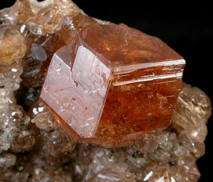 Grossular Garnet from Jeffrey Mine, Asbestos, Qubec, Canada