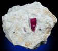 Beryl var. Bixbite (Red Beryl) from Harris Mine, Wah Wah Mountains, Beaver County, Utah