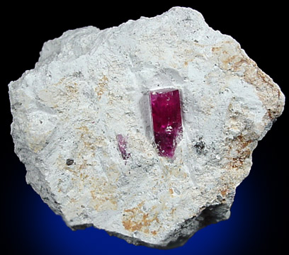 Beryl var. Bixbite (Red Beryl) from Harris Mine, Wah Wah Mountains, Beaver County, Utah