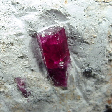 Beryl var. Bixbite (Red Beryl) from Harris Mine, Wah Wah Mountains, Beaver County, Utah