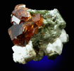 Grossular Garnet with Diopside, Calcite, Vesuvianite from Belvidere Mountain Quarries, Lowell (commonly called Eden Mills), Orleans County, Vermont