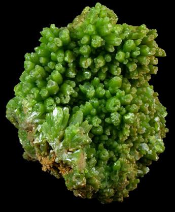 Pyromorphite from Daoping Mine, Yangshuo, Guangxi, China