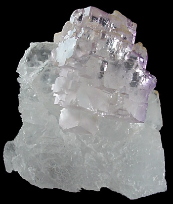 Fluorite on Celestine from Mina el Tule, Melchor Mzquiz, Coahuila, Mexico