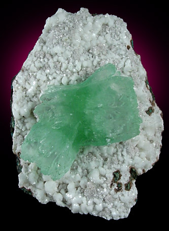 Apophyllite with Stilbite from Pashan Hills Quarry, near Poona, Maharastra, India